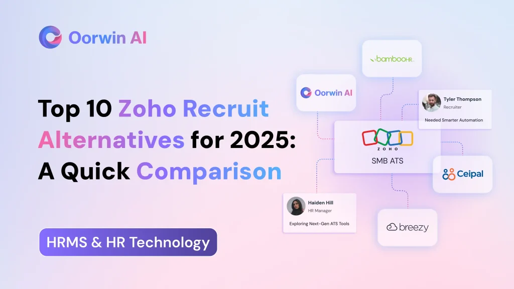 Top 10 Zoho Recruit Alternatives for 2025: A Quick Comparison
