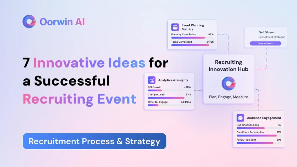 7 Innovative Ideas for a Successful Recruiting Event