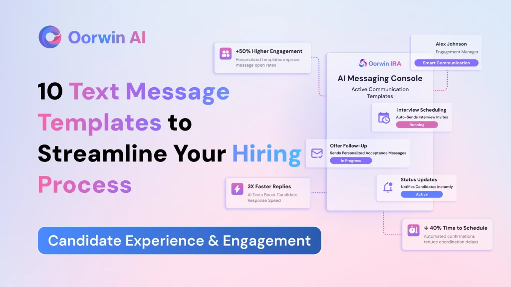 10 Text Message Templates to Streamline Your Hiring Process